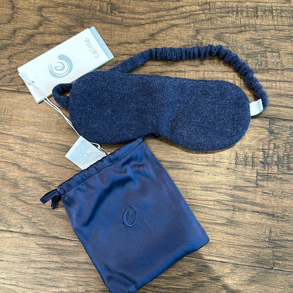 Calme/Johnny Was cashmere & silk eye mask